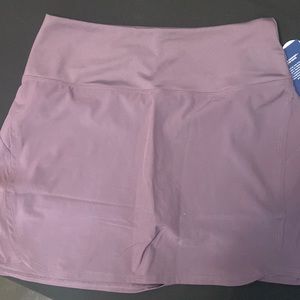 Plum colored tennis skirt